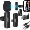 K8 MIC Wireless Plug & Play MIC with USB Type-C & Lightning Connector for Youtubers